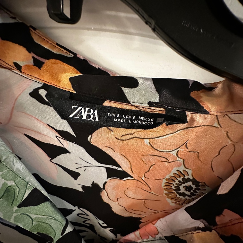 Floral Zara Button Down